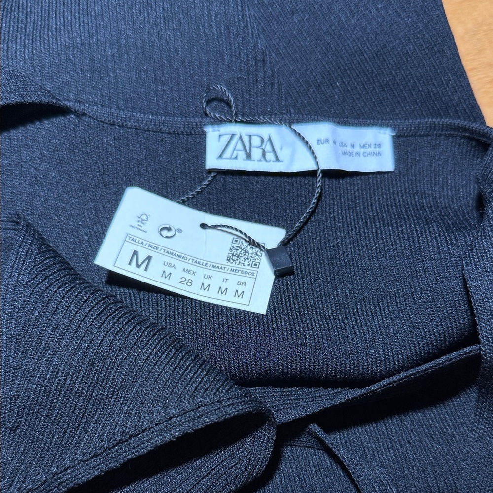 ZARA Ribbed Bodysuit - Picture 5 of 8